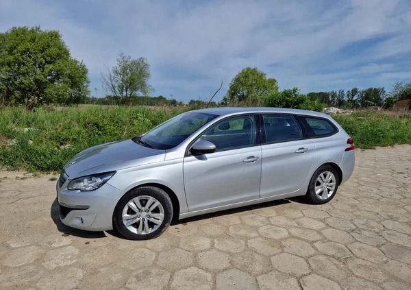 Peugeot 308 cena 28999 przebieg: 240000, rok produkcji 2014 z Tczew małe 11